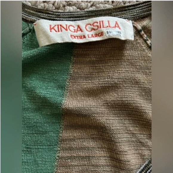 Anthropologie KINGA CSILLA Pentacles Maxi Dress size XL Runs Small - Picture 8 of 11